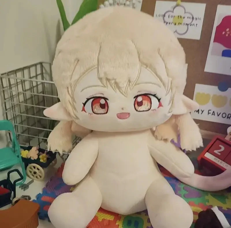 【Flash Sale】Smile House Fanart Cute Kid Doll With Hat Plushies 30CM Plush Doll - Image 6