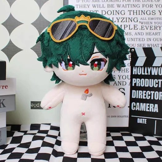 Free Shipping Smile House Fanart Plushies Green Hair 20CM Plush Doll - Image 2