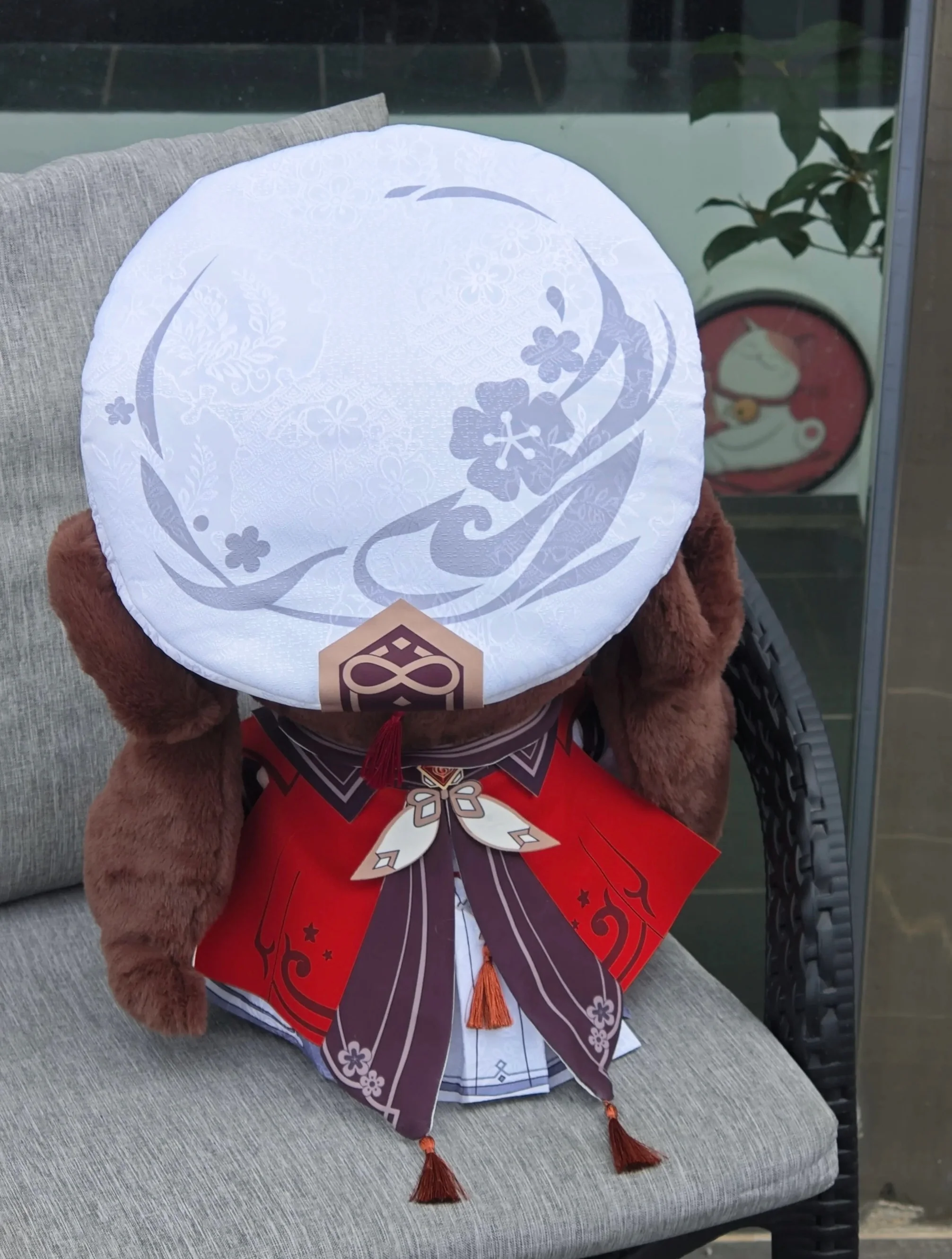 【Free Shipping】Smile House Fanart Plushtoy Plushies Cherries Snow-Laden Big Eyes 40CM Plush Doll - Image 4