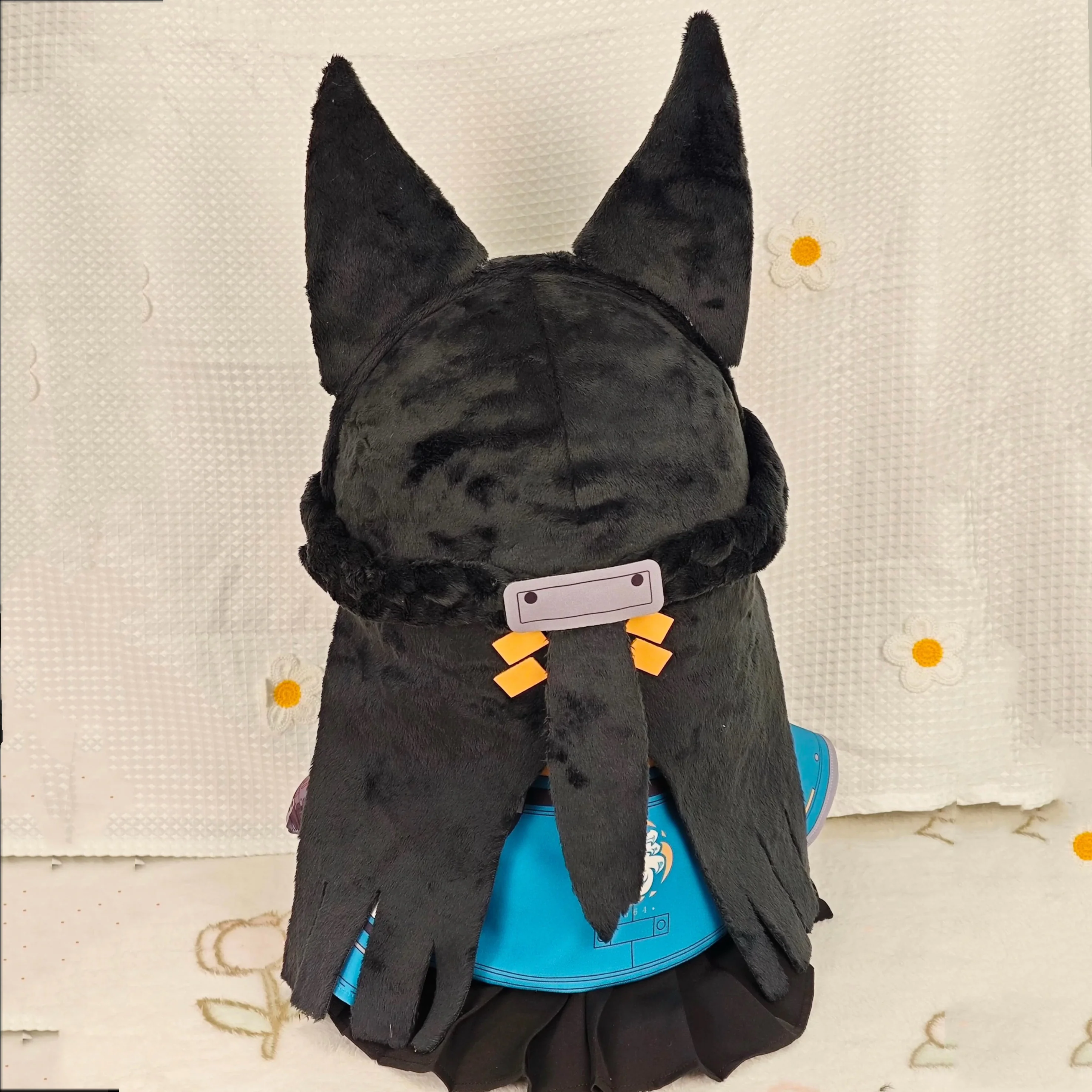 [In Stock] Smile House Fanart Plushtoy With Long Ears Removable Hairband Plushies Big Eyes Ver Plush Doll 40CM - Image 6