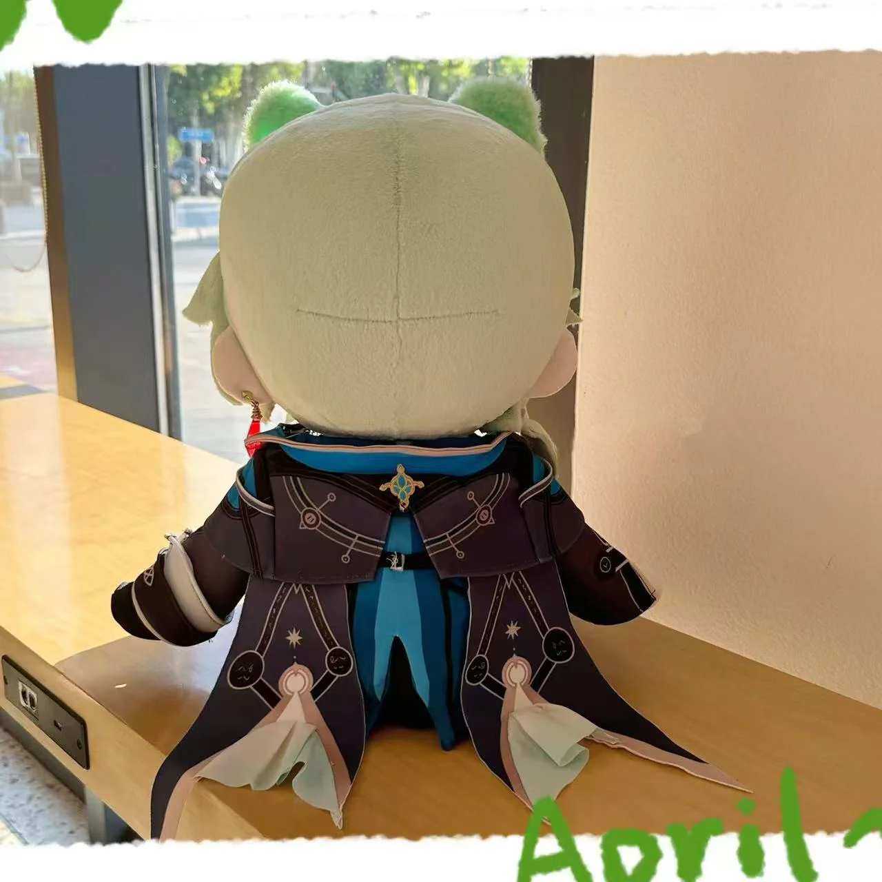 【Free Shipping】Smile House Fanart With Eye Maks Man Plushtoy Staring Eyes 40CM Plush Doll - Image 3