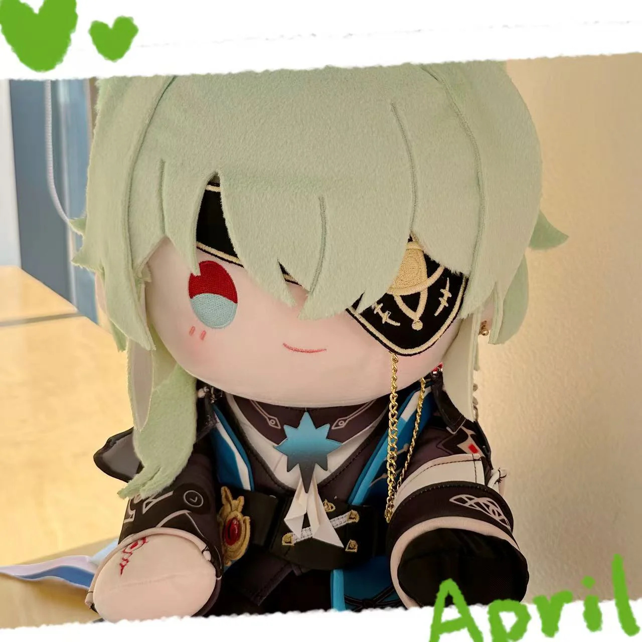 【Free Shipping】Smile House Fanart With Eye Maks Man Plushtoy Staring Eyes 40CM Plush Doll - Image 5