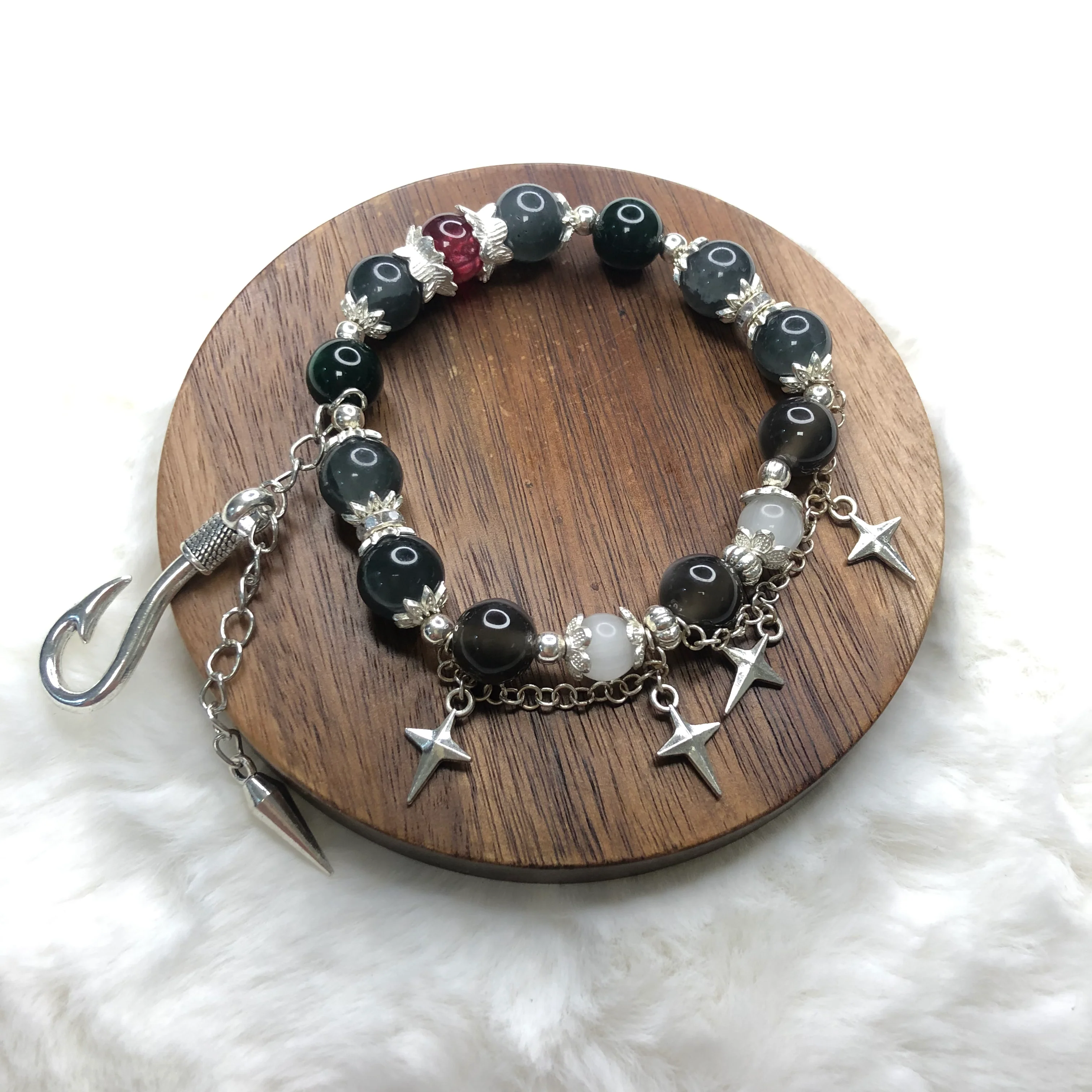 Free Shipping Smile House Fanmade Handemade Rat Inspired Round Bracelet - Image 3