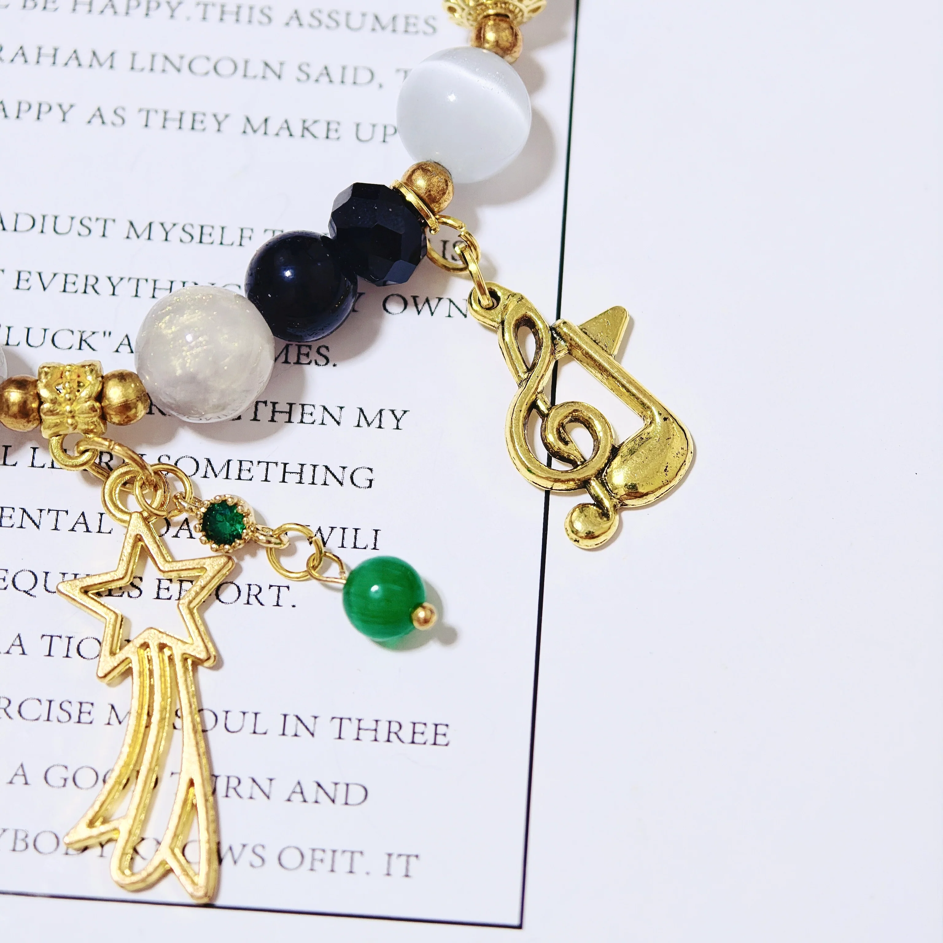 Free Shipping Smile House Fanmade Handmade Female Inspired Round Bracelet - Image 4
