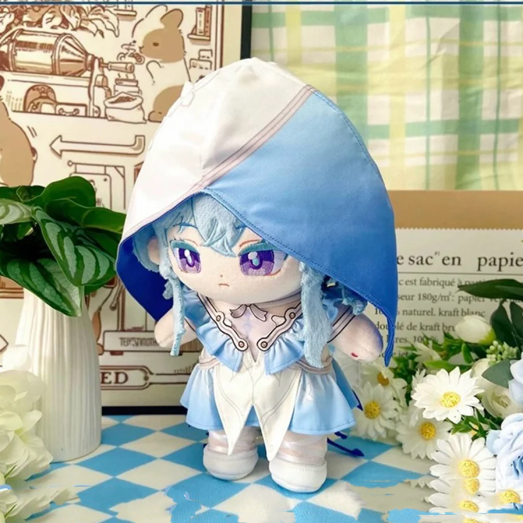 Free Shipping Smile House Fanrt Plushies Blue Scarf Middle Size Plush Doll 20CM - Image 3