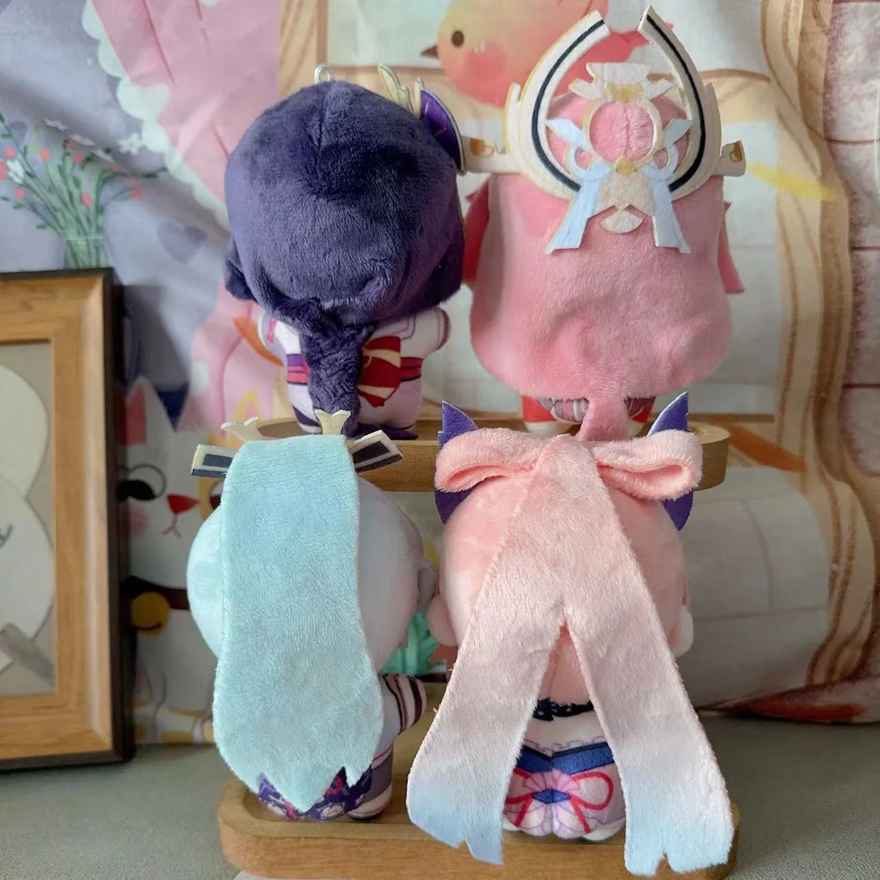 Smile House 4 Types Cute Palm-sized doll 12CM Plush Doll - Image 8