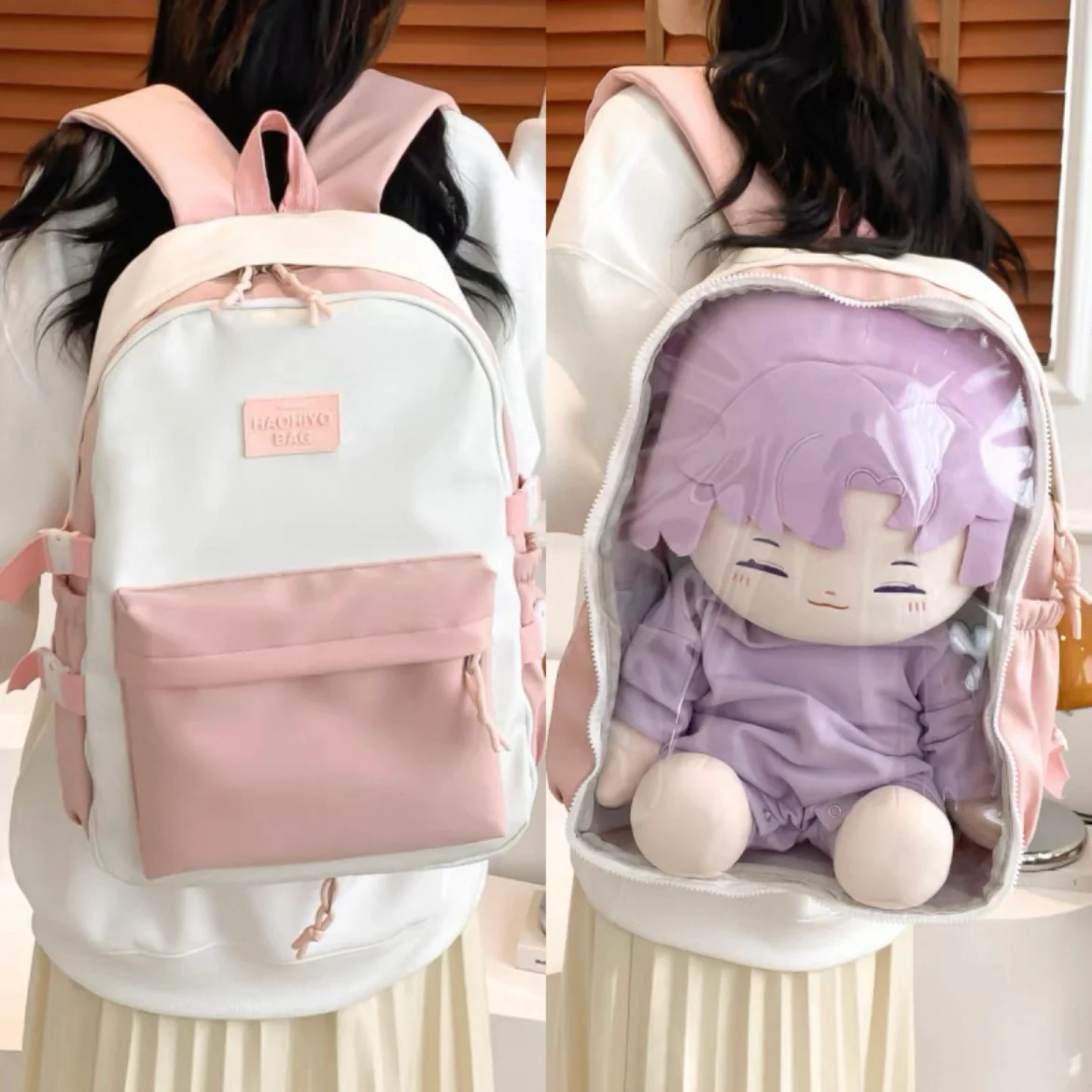 Smile House 40CM Plushies Backpack For 40CM Plush Doll Bag - Image 3