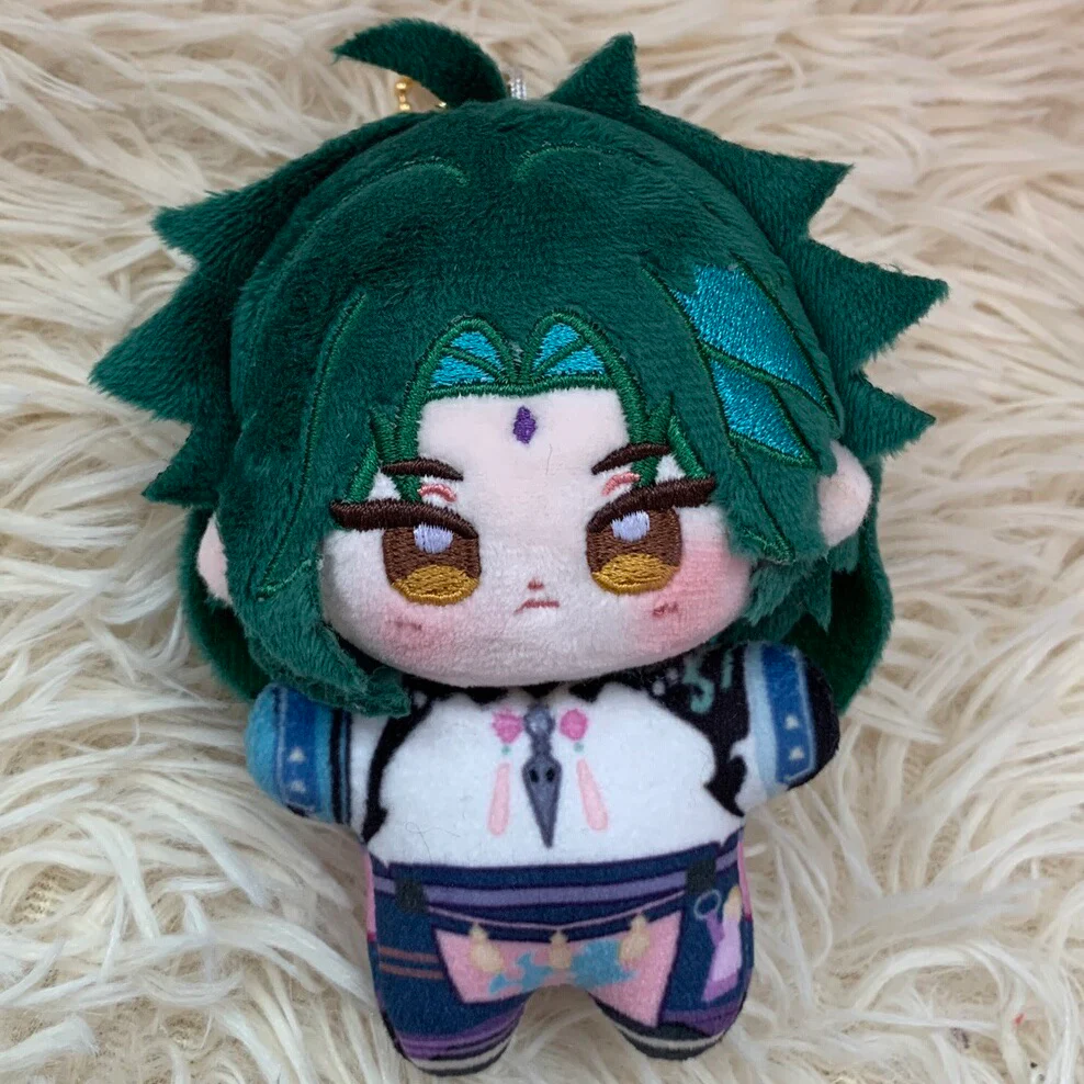 Smile House 8Types Green Blue Pink Plush Doll 12 CM - Image 4
