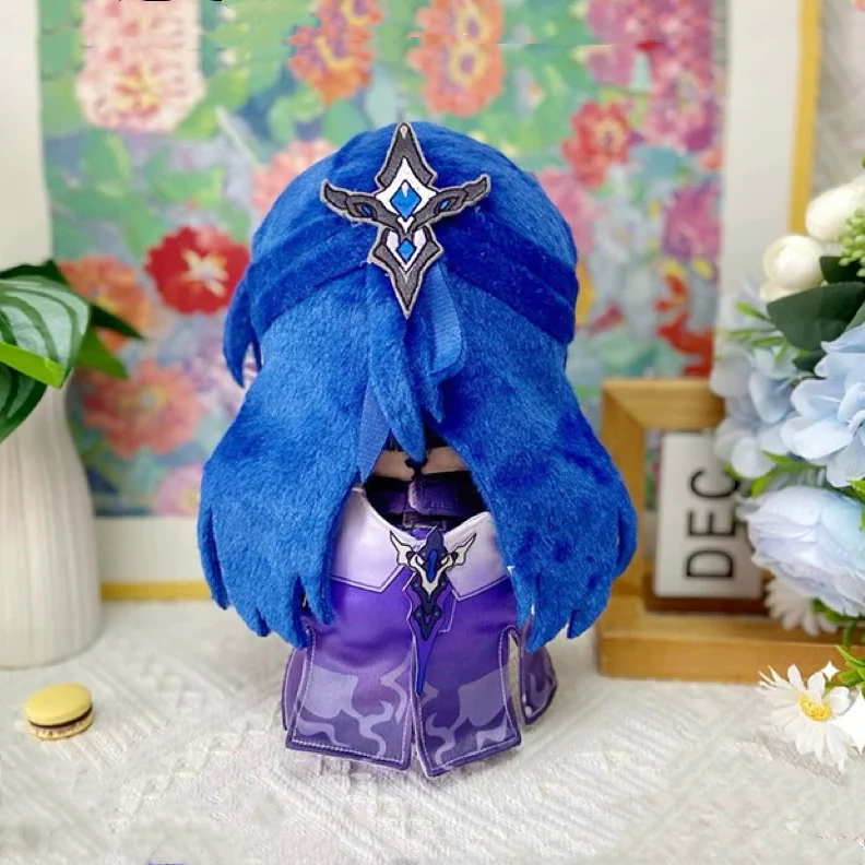 Smile House Fanart Blue Hair Female Midle Size Plushies Plush Doll 20CM - Image 3