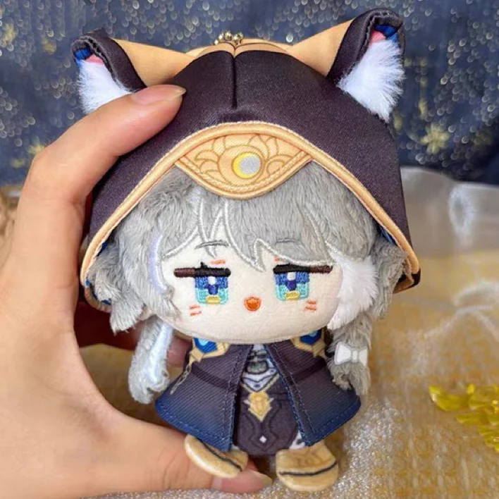 Smile House Fanart Cat Ears Cute Plushtoy Cloak Plush Doll 12CM - Image 2