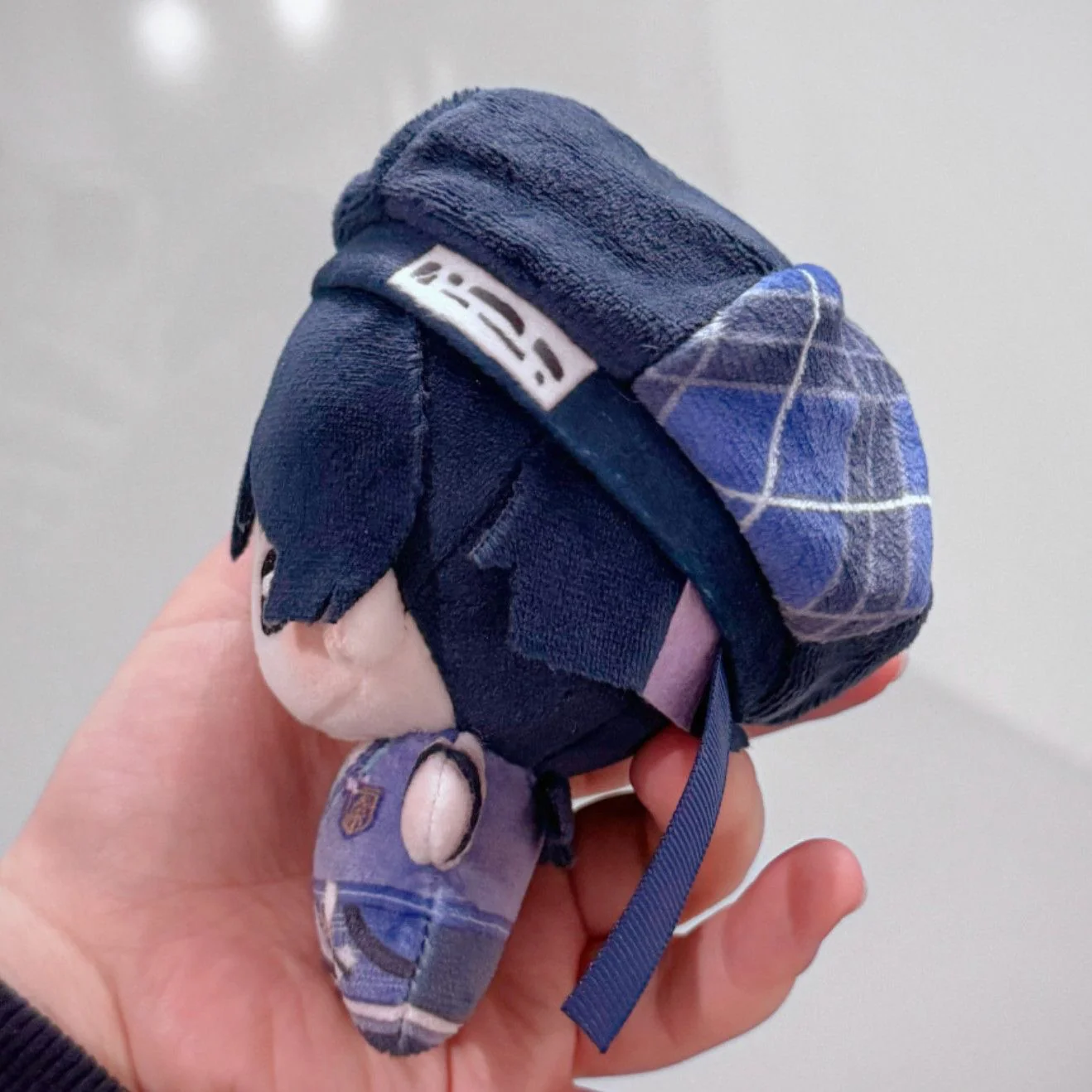 Smile House Fanart Cute Small Size Male Removable Hat 12CM Plush Doll With Hat - Image 3
