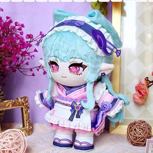 Smile House Fanart Dream Girl Blue Hiar Plushies  20CM Plush Doll - Image 3