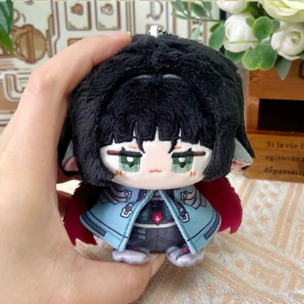 Smile House Fanart Ears Rat Plushies Small Size Cloak 12CM Doll - Image 2