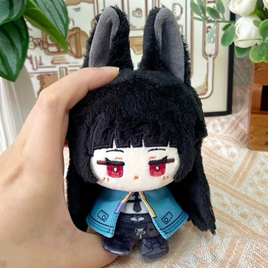 Smile House Fanart Ears Rat Plushies Small Size Cloak 12CM Doll - Image 3