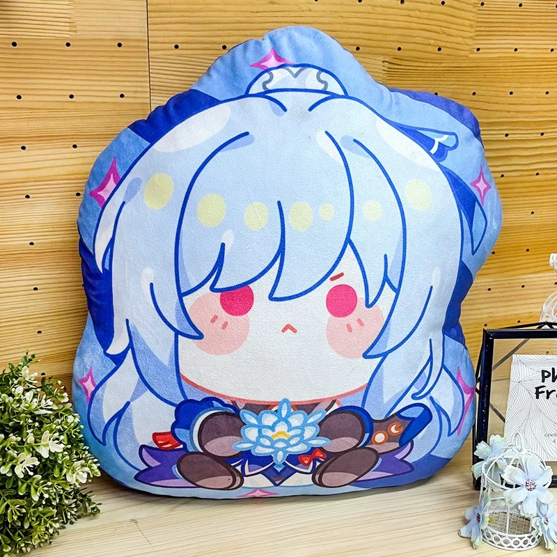 Smile House Fanart Eight Characters Double Side Pillow Plush Doll 38CM - Image 5