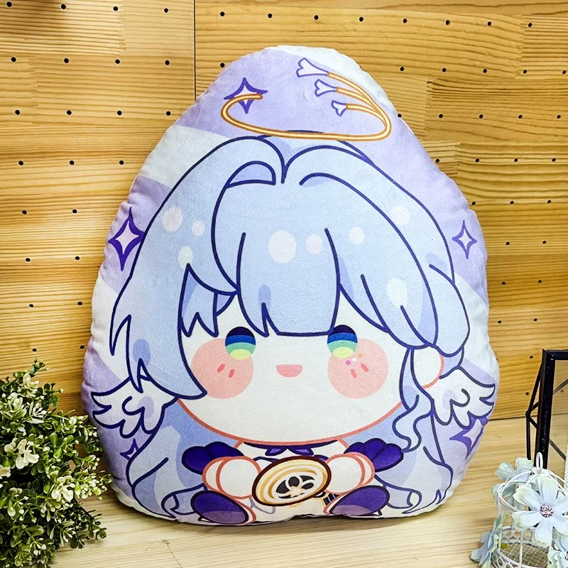 Smile House Fanart Eight Characters Double Side Pillow Plush Doll 38CM - Image 7