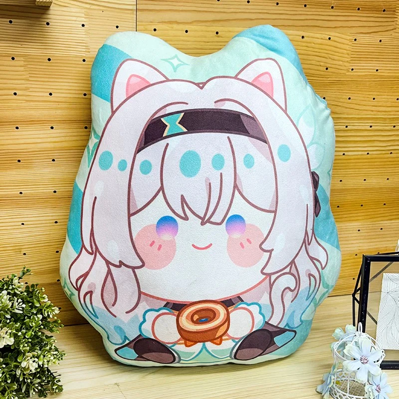 Smile House Fanart Eight Characters Double Side Pillow Plush Doll 38CM - Image 8