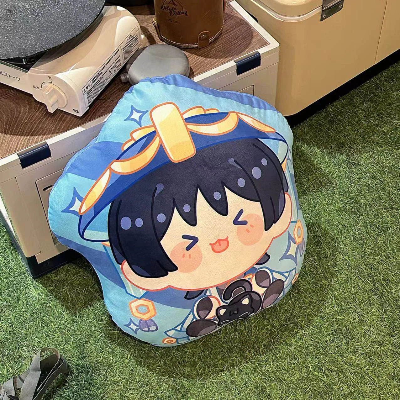 Smile House Fanart Game Double Side Pillow Plush Doll 38CM - Image 4
