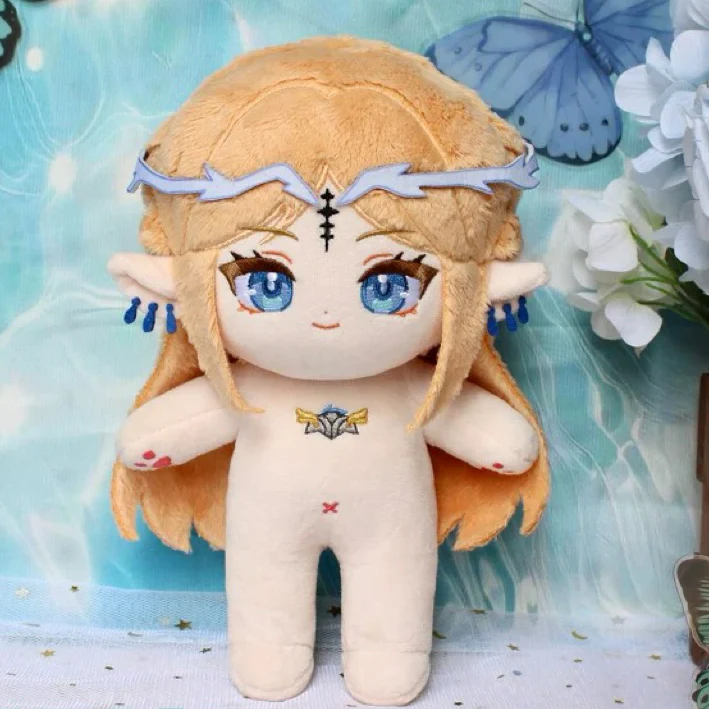 Smile House Fanart Girl Plushtoy Plushies Yellow Hair Plush Doll 20CM - Image 2