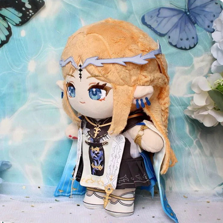 Smile House Fanart Girl Plushtoy Plushies Yellow Hair Plush Doll 20CM - Image 4