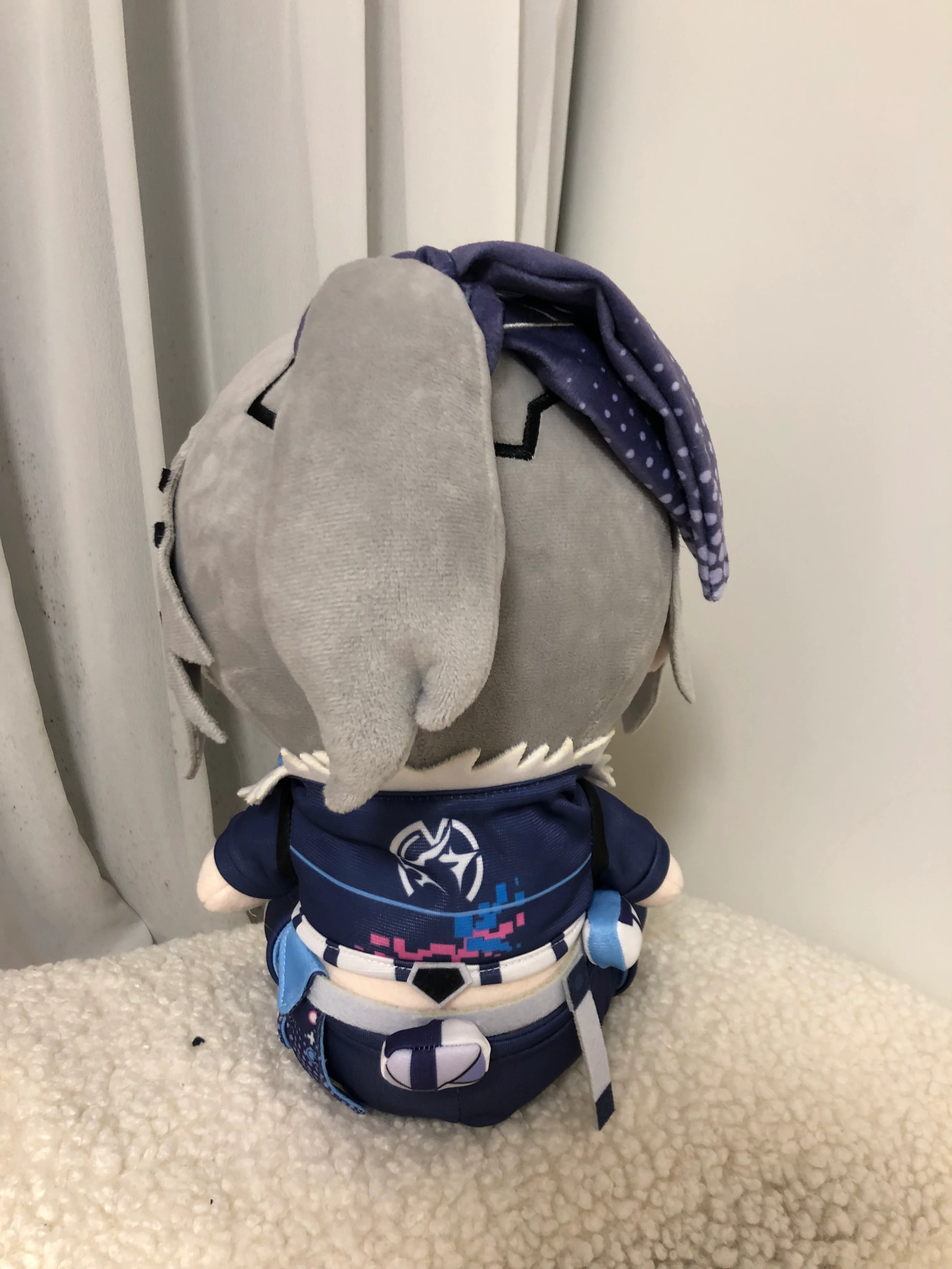 Smile House Fanart Grey Hair Plushies Wolf 30CM Plush Doll - Image 6