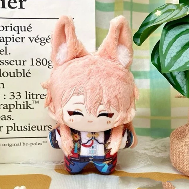 Smile House Fanart HX Style Plushies Ears Purple Red White 12CM Plush Doll - Image 4