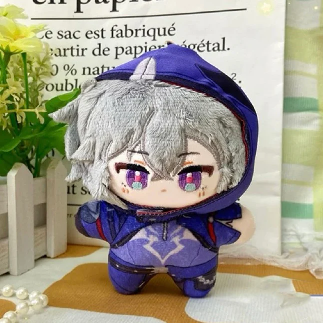 Smile House Fanart HX Style Plushies Ears Purple Red White 12CM Plush Doll - Image 5