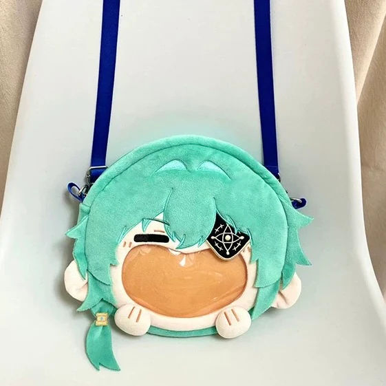Smile House Fanart Ita Bag Green Smile Backpack Crossbody Bag - Image 4