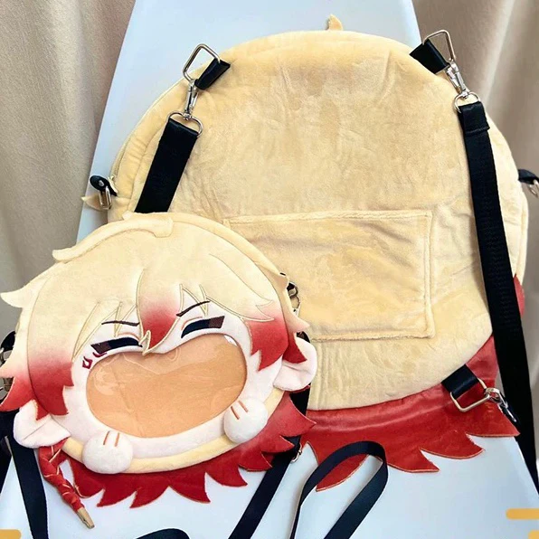 Smile House Fanart Ita Bags Smile Backpack Crossbody Bag - Image 2