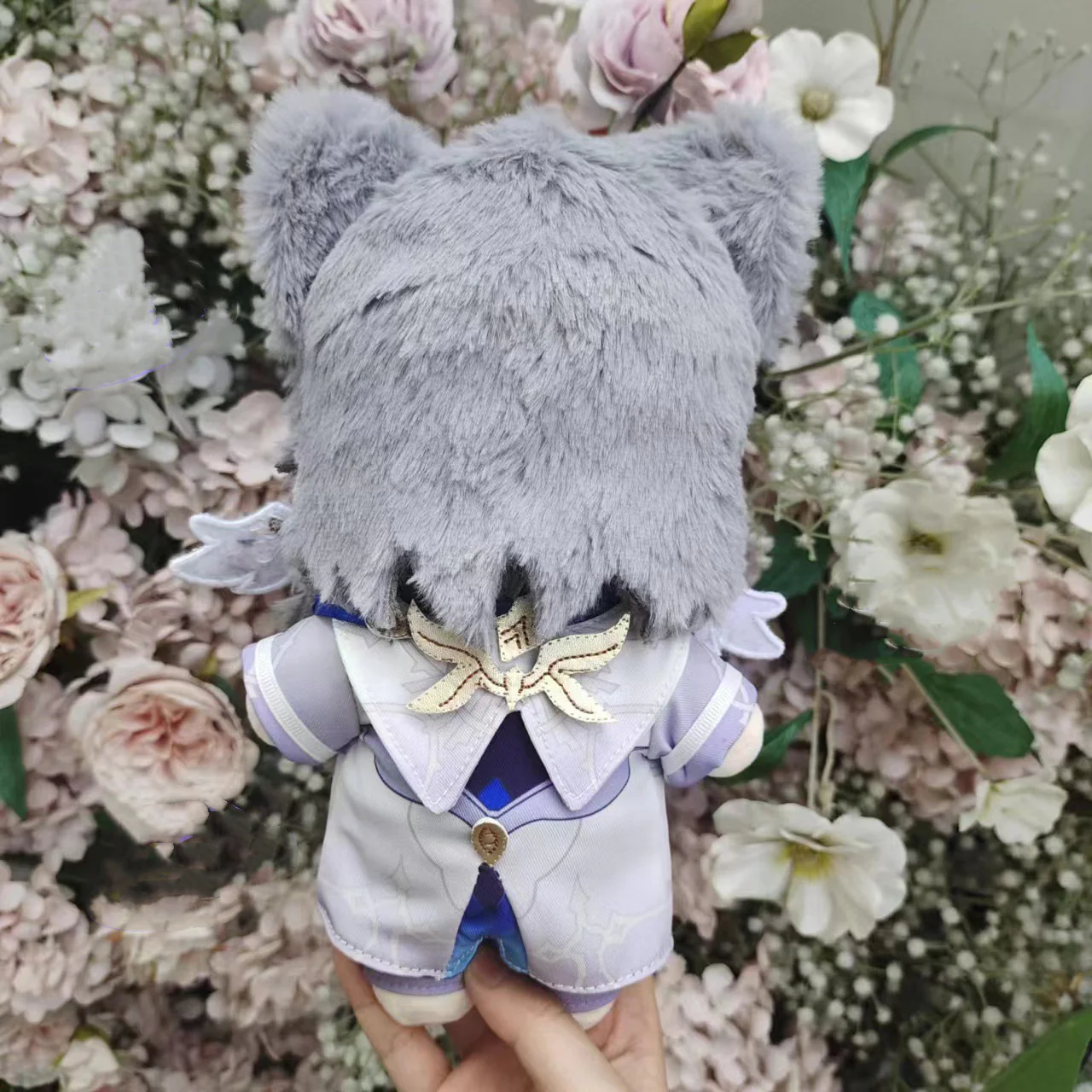 Smile House Fanart Male Plushtoy Staring Cat Middle Size 20CM Plush Doll - Image 3