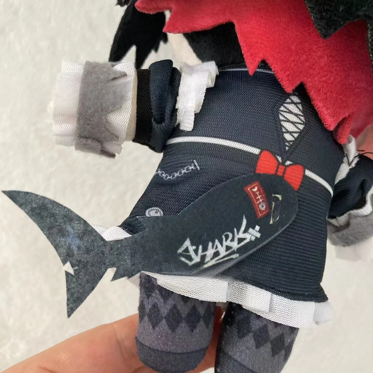 Smile House Fanart Middle Size Shark Plushies 20CM Plush Doll - Image 5