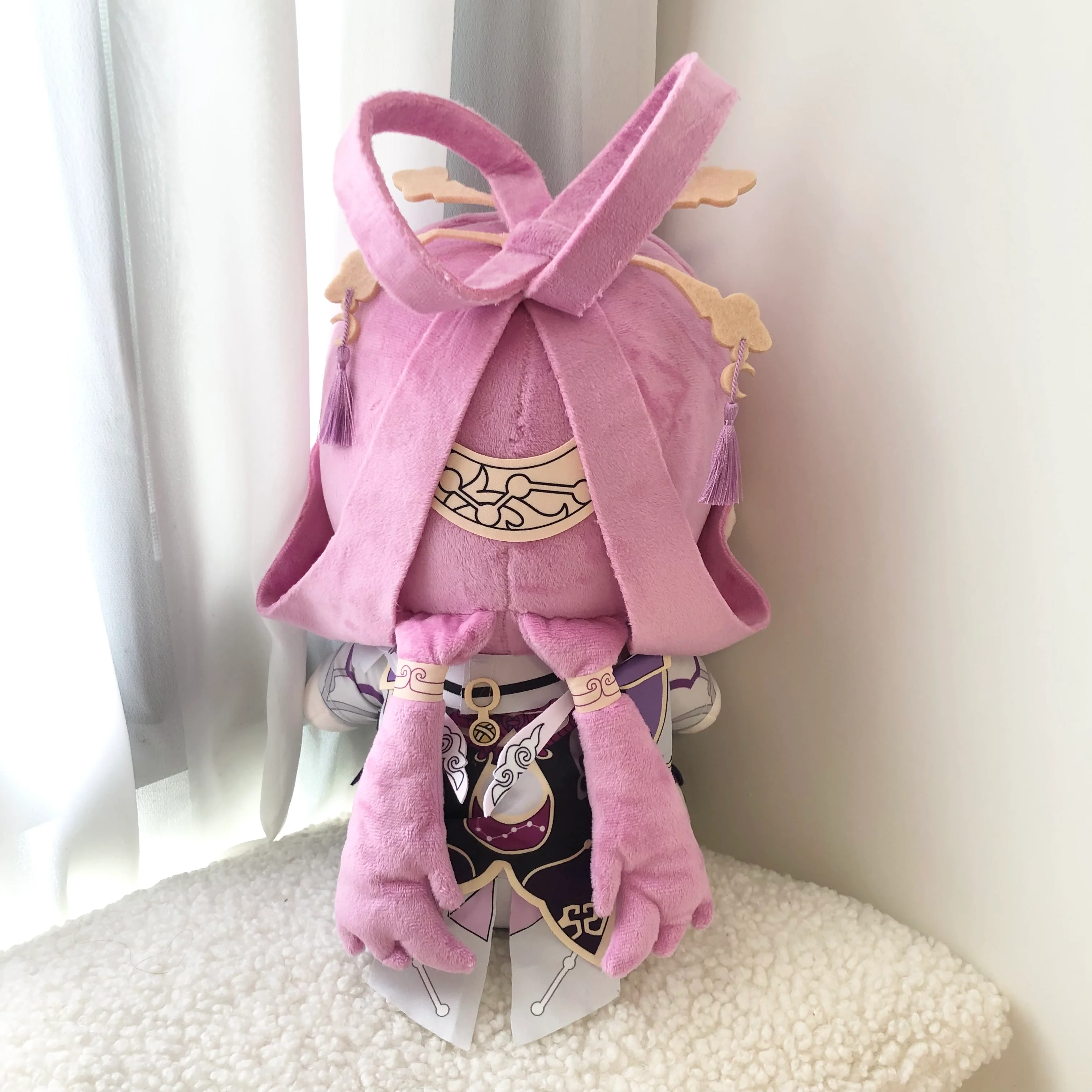 Smile House Fanart Pink Hair With Clothes Plushies 30CM Plush Doll - Image 10