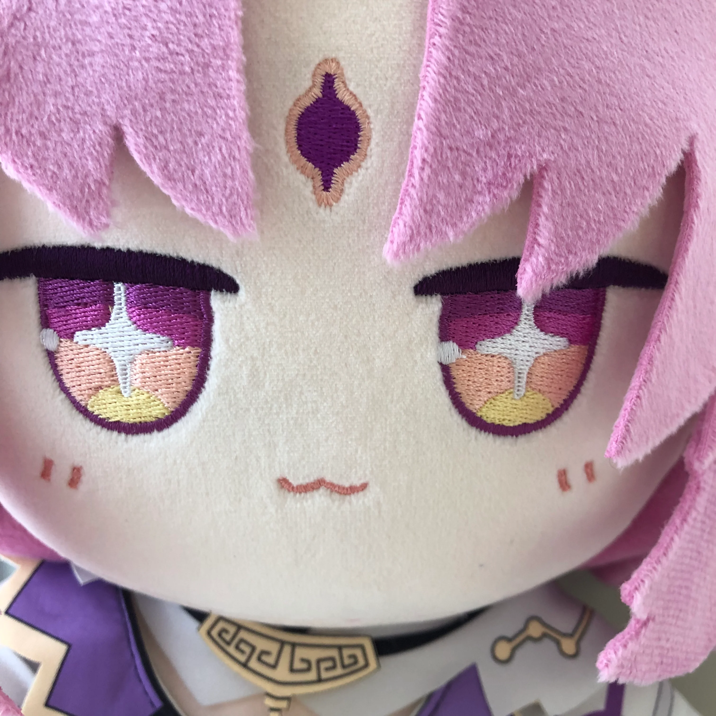 Smile House Fanart Pink Hair With Clothes Plushies 30CM Plush Doll - Image 4
