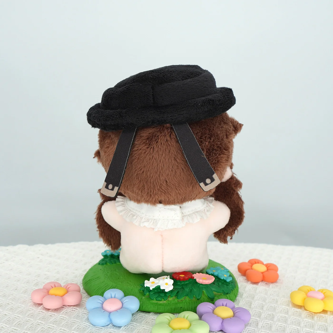 Smile House  Fanart Plushie  Cute Plush Doll 12 CM Brown Hair - Image 5