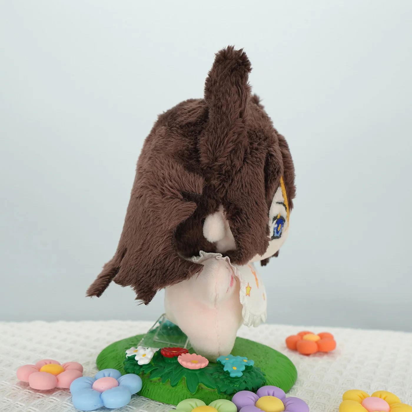 Smile House Fanart Plushie  Cute Plush Doll 12 CM  Erect Ears - Image 5