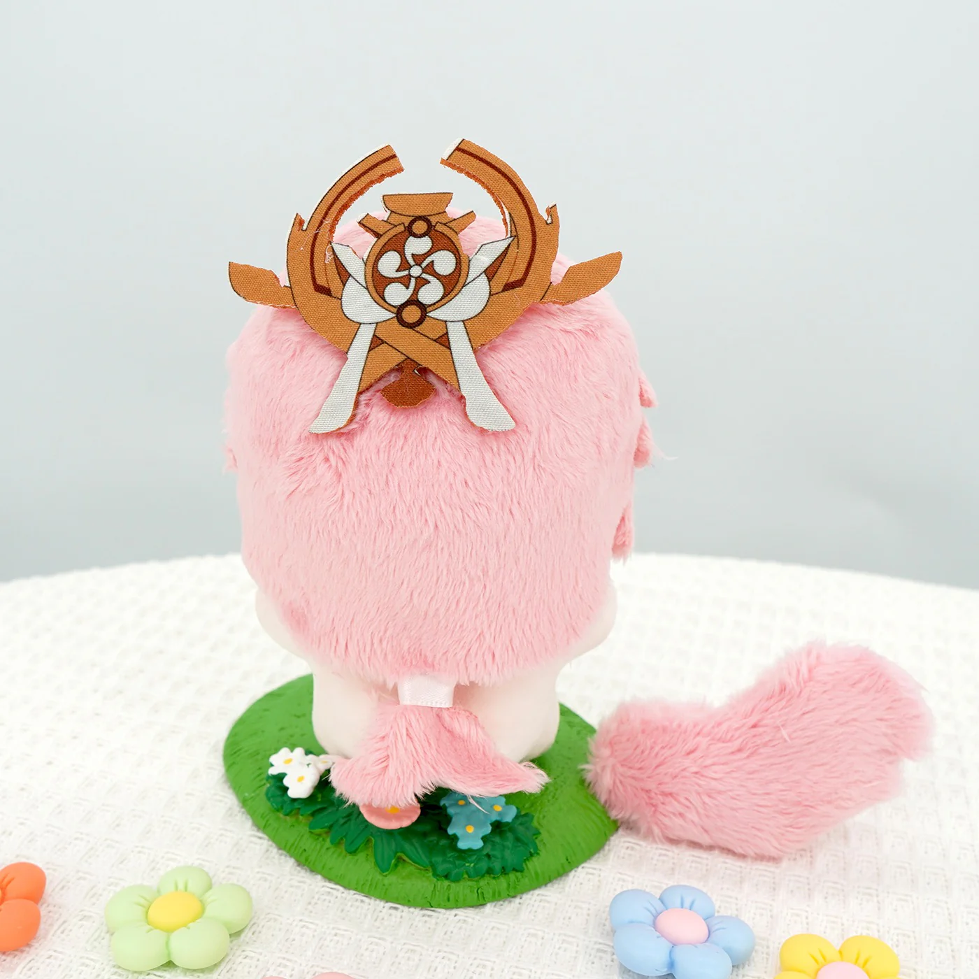 Smile House  Fanart Plushie Cute Plush Doll 12 CM Pinkish-white Starfish Body - Image 7