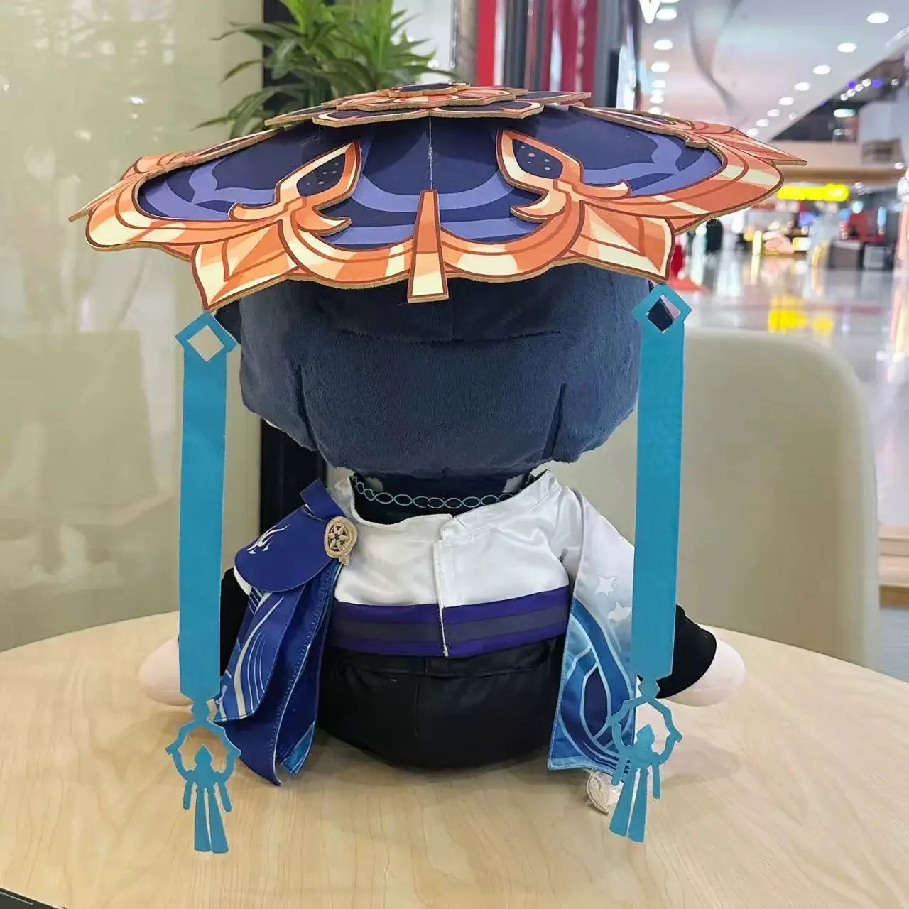 Smile House Fanart Plushie Male Big Hat Staring Eyes Plush Doll 40CM - Image 5