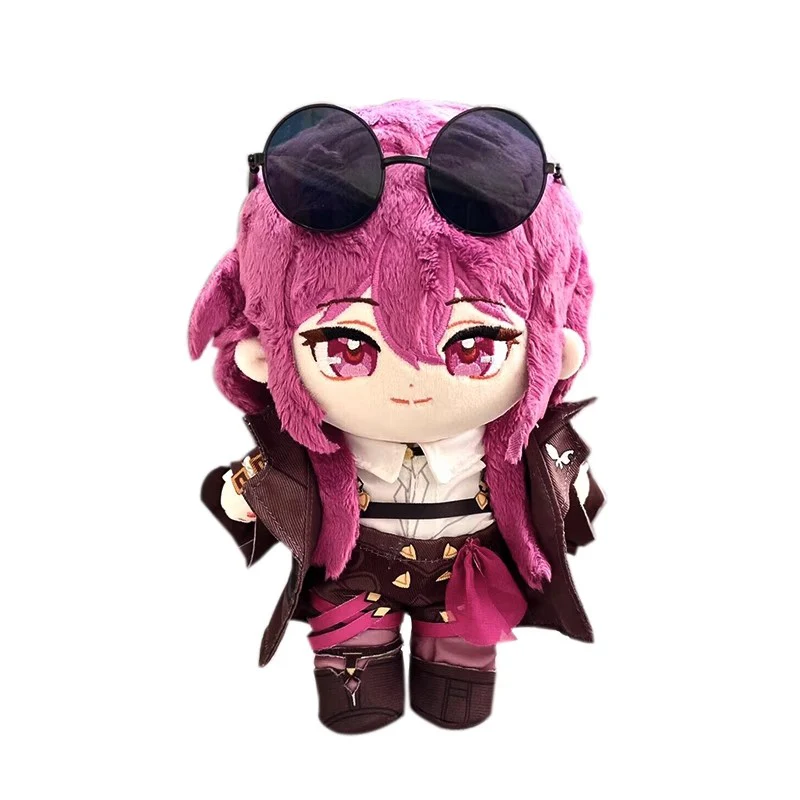 Smile House Fanart  plushie Plush Doll 20CM Purple Hair - Image 3