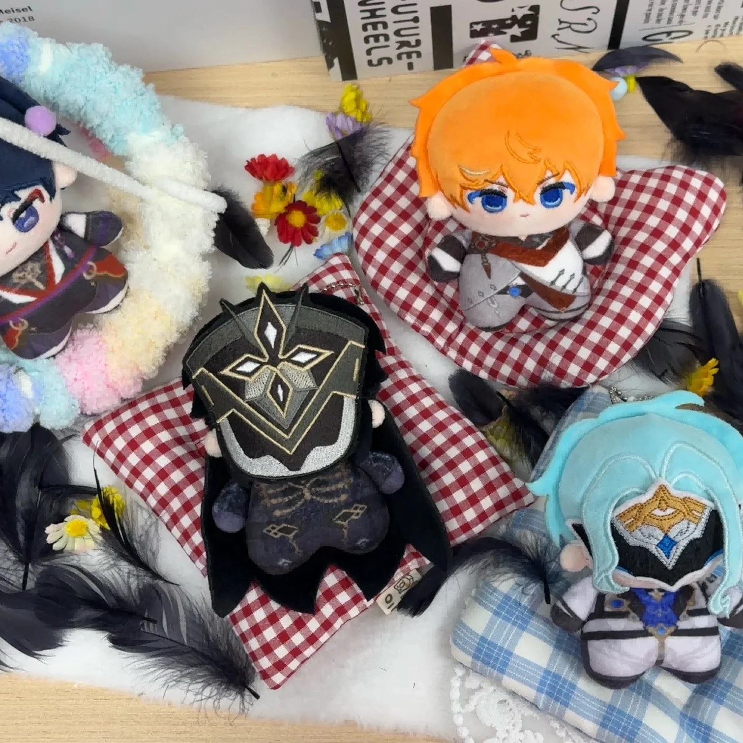Smile House Fanart Plushies 7 Styles Plush Doll 12CM - Image 2