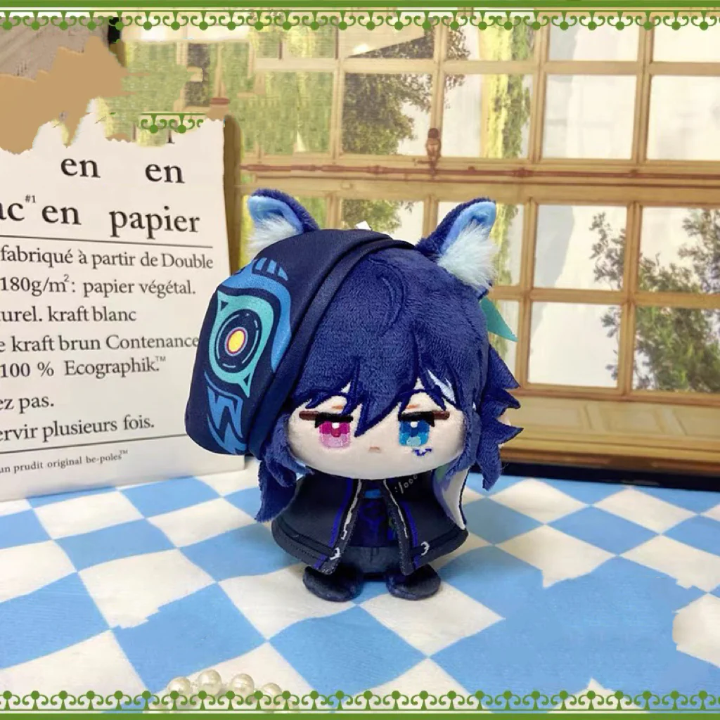 Smile House Fanart Plushies  Blue Yellow 12CM Cloak Plush Doll - Image 4