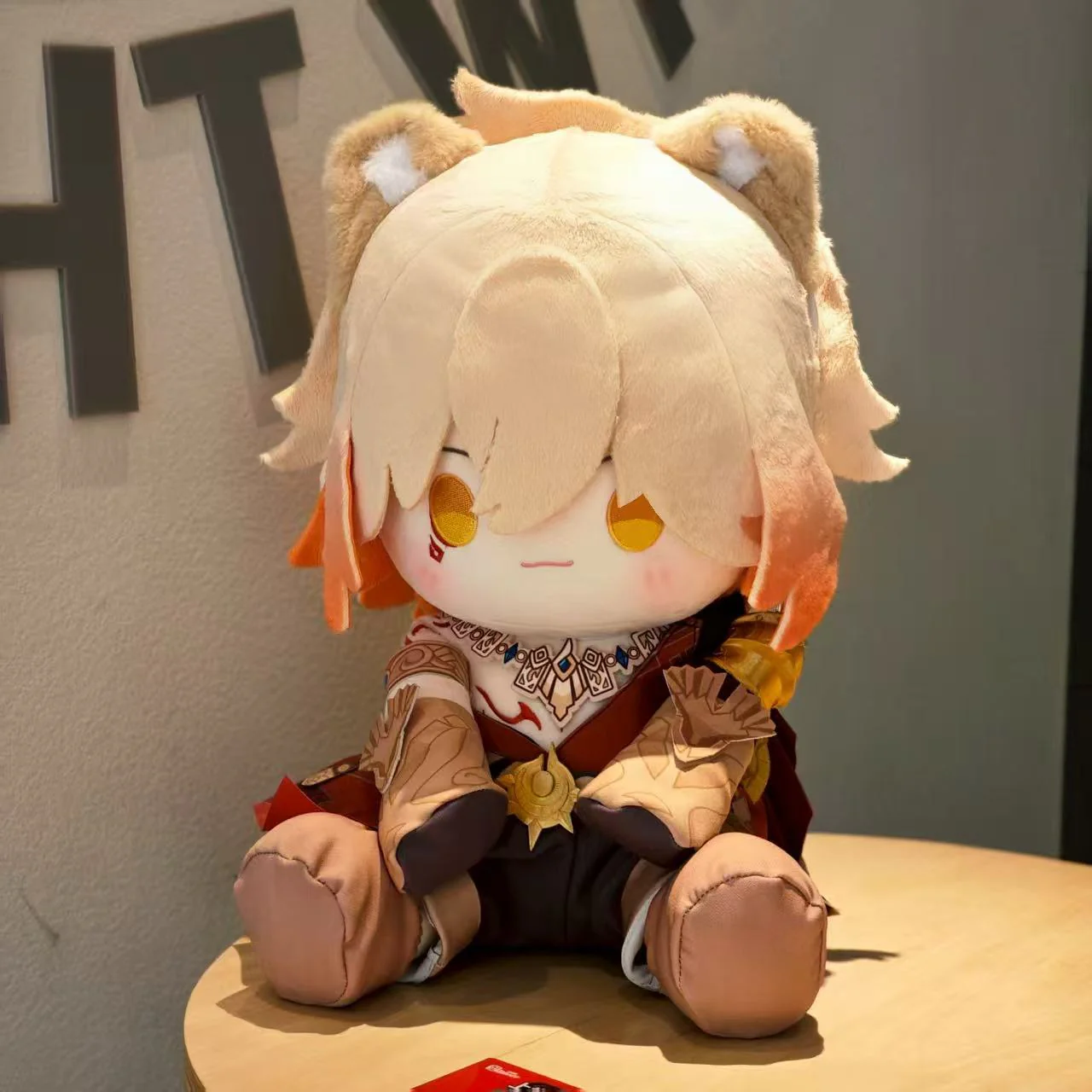 Smile House Fanart Plushies Cat Ears Yellow Hair Staring Eyes 40CM Plush Doll - Image 6