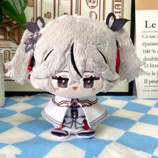 Smile House Fanart Plushies Four Styles Cloak Plush Doll 12CM Scarf Red Hair - Image 3