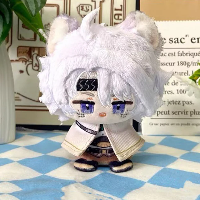 Smile House Fanart Plushies Four Styles Cloak Plush Doll 12CM Scarf Red Hair - Image 4