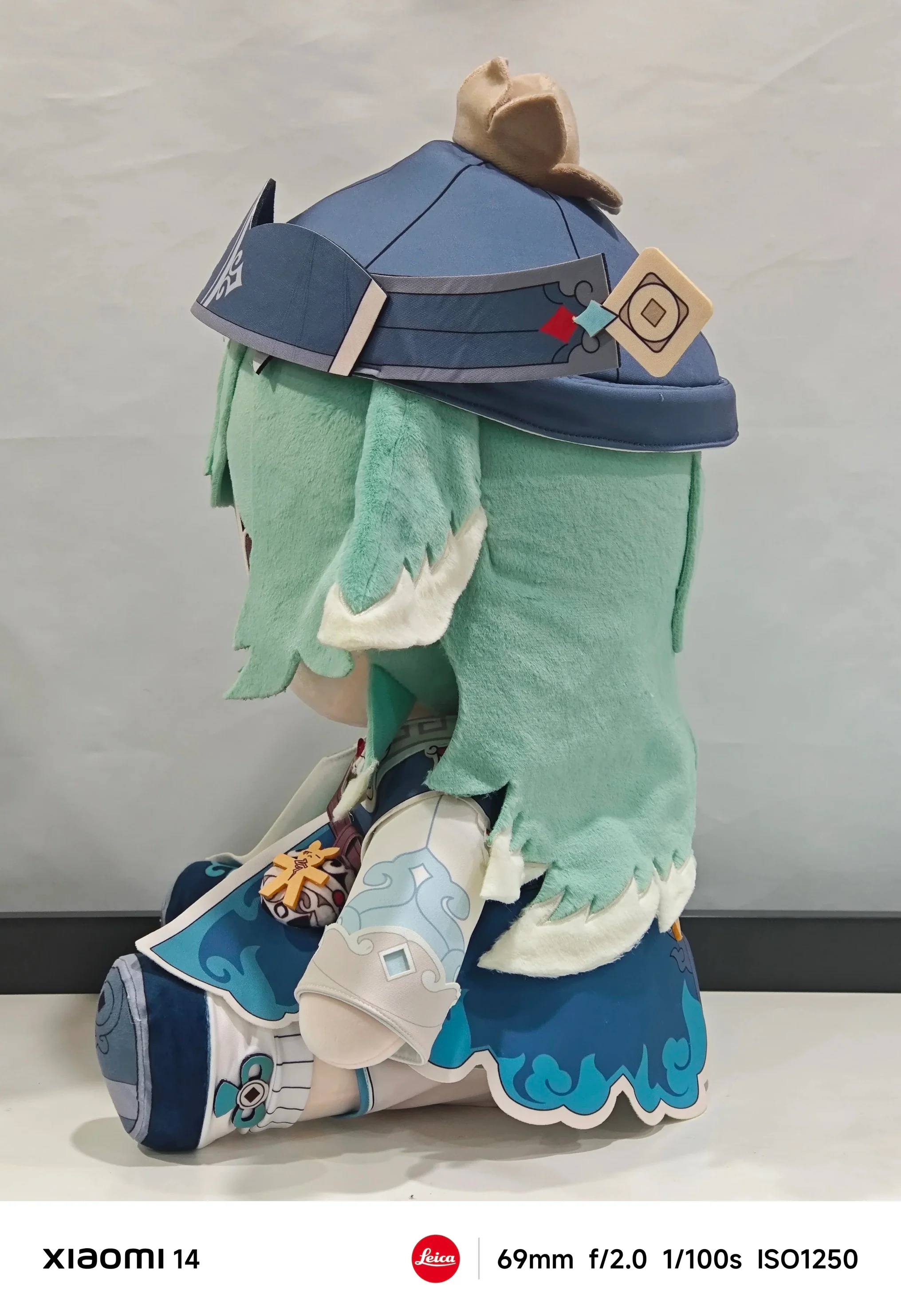 Smile House Fanart Plushies Huo Staring Ver 40CM Plush Doll With Hat Tail - Image 4