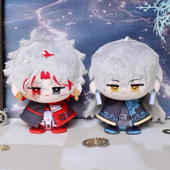 Smile House Fanart Plushies Man Doll Scar Cloak Plush Doll 12CM