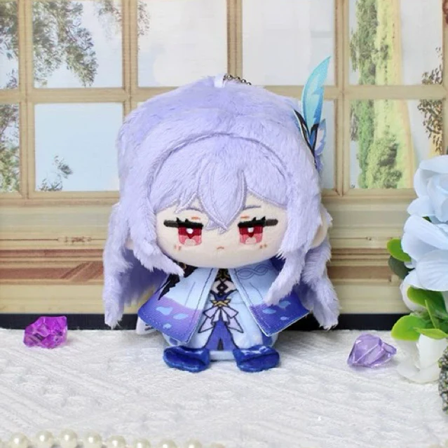 Smile House Fanart Plushies Purle Blue Hair Cloak Plush Doll - Image 3