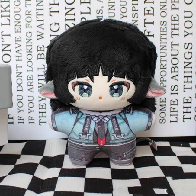 Smile House Fanart Plushies Rat Black Hair Green Hair HX Style 12CM Doll - Image 2
