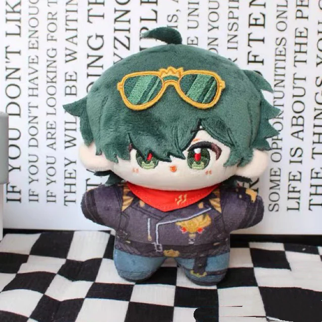 Smile House Fanart Plushies Rat Black Hair Green Hair HX Style 12CM Doll - Image 3