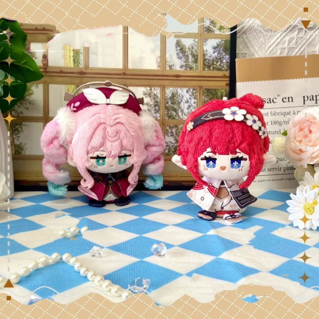Smile House Fanart Plushtoy Different Styles Seven Characters Plushies 12CM Cloak Plush Doll - Image 2
