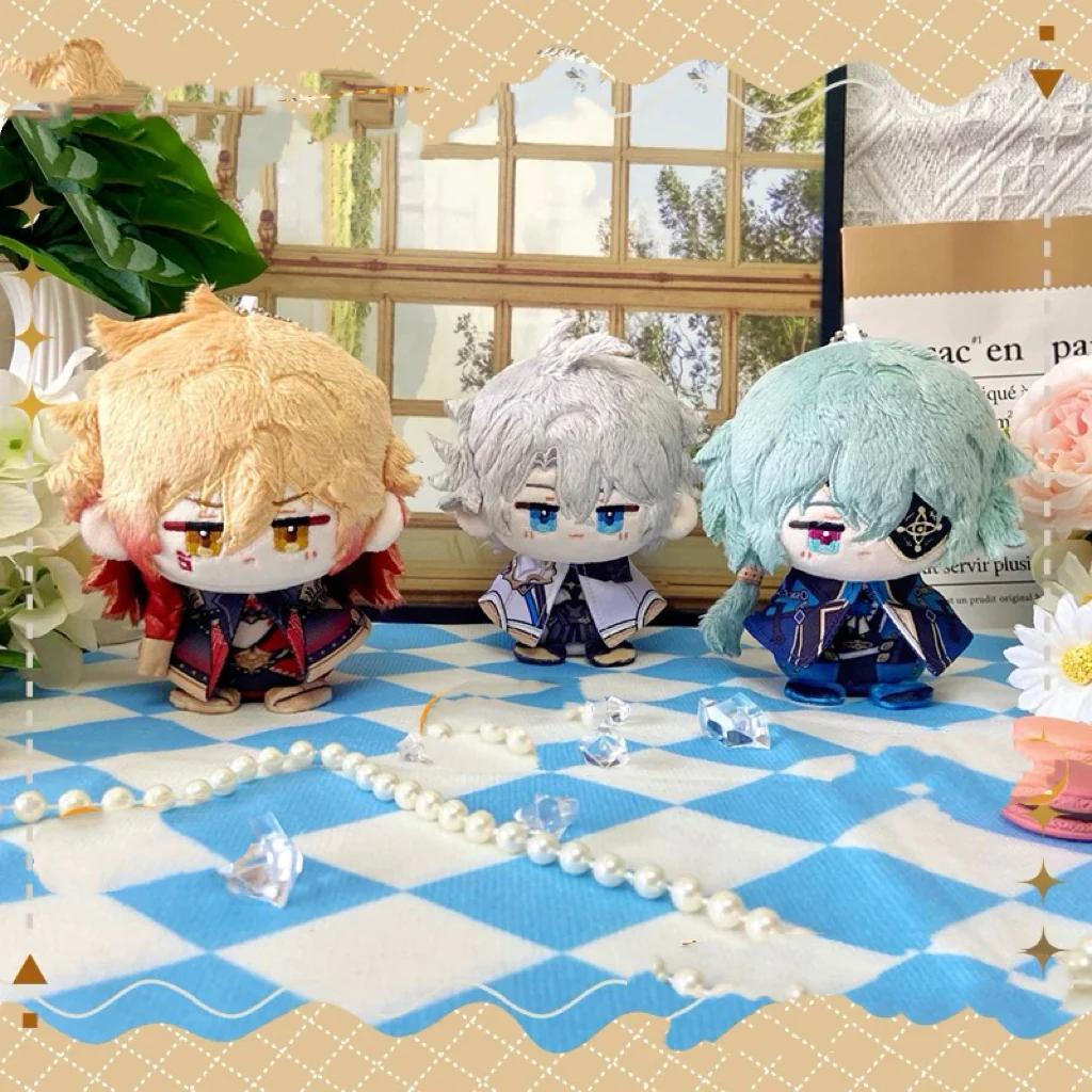 Smile House Fanart Plushtoy Different Styles Seven Characters Plushies 12CM Cloak Plush Doll - Image 3